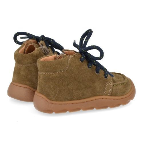 Babybotte sneakers kaki  (kaki barefoot sneakertje - 7101B065) - Junior Steps