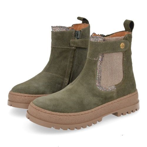 Babybotte Short boots Khaki Girls (5308B084) - Junior Steps