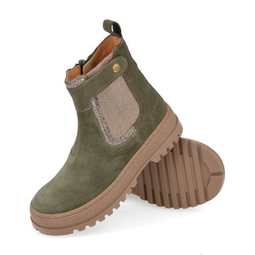 Babybotte Short boots Khaki Girls (5308B084) - Junior Steps