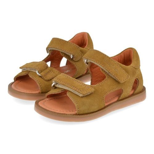 Babybotte sandalen kaki Jongens ( - kaki  sandaal4357B154) - Junior Steps