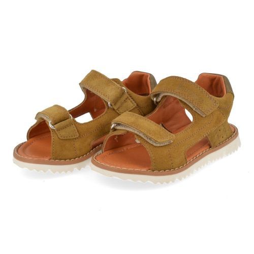 Babybotte sandalen kaki Jongens ( - kaki sandaal4672B054) - Junior Steps