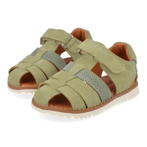 Babybotte sandalen kaki Jongens ( - kaki  sandaal6279B084) - Junior Steps