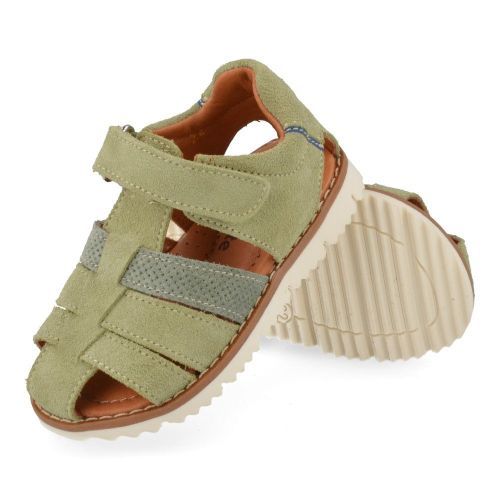 Babybotte sandalen kaki Jongens ( - kaki  sandaal6279B084) - Junior Steps