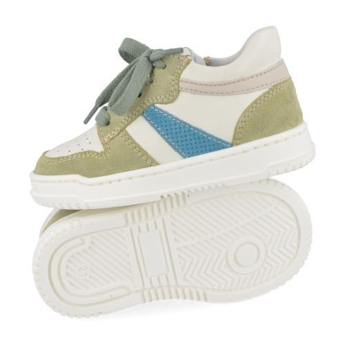 Babybotte sneakers kaki Jongens ( - kaki sneakertje 6183B025) - Junior Steps