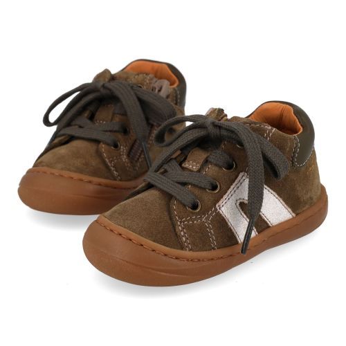 Babybotte sneakers kaki Jongens (kaki sneakertje - 9012B065) - Junior Steps