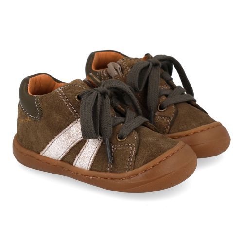 Babybotte sneakers kaki Jongens (kaki sneakertje - 9012B065) - Junior Steps
