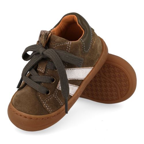 Babybotte sneakers kaki Jongens (kaki sneakertje - 9012B065) - Junior Steps