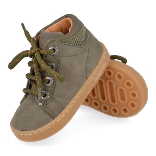 Babybotte sneakers kaki  ( - kaki sneakertje5078B068) - Junior Steps