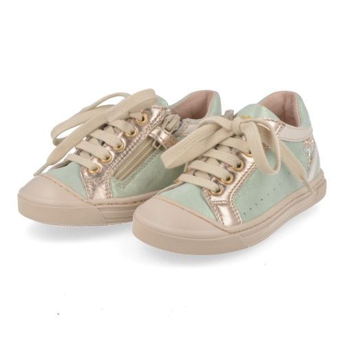 Babybotte sneakers mint Meisjes ( - mintgroen sneakertje met stootneus6165B021) - Junior Steps