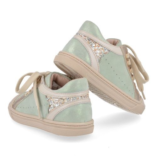 Babybotte sneakers mint Meisjes ( - mintgroen sneakertje met stootneus6165B021) - Junior Steps