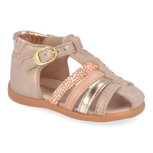 Babybotte sandalen roze Meisjes ( - rozé gesloten sandaaltje4012B147) - Junior Steps