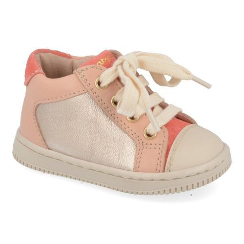 Babybotte sneakers roze Meisjes ( - roze  sneakertje met stootneus4039B387) - Junior Steps