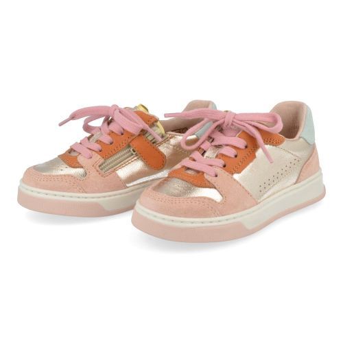 Babybotte sneakers roze Meisjes ( - roze sneakertje 2541B424) - Junior Steps