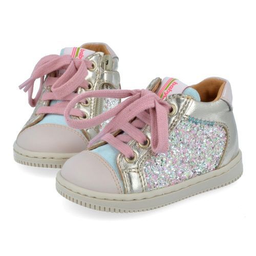Babybotte sneakers roze Meisjes (roze sneakertje - 8028B047) - Junior Steps