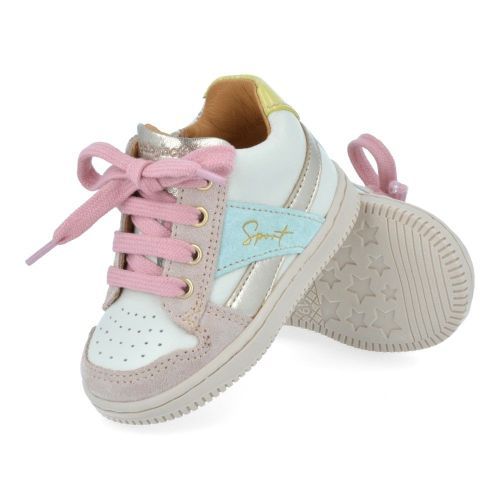 Babybotte Baskets rose Filles (8030B028) - Junior Steps