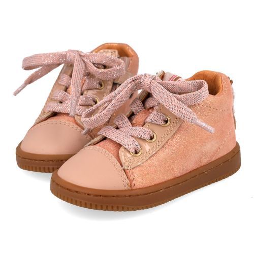 Babybotte sneakers roze Meisjes (roze sneakertje - 9023B066) - Junior Steps