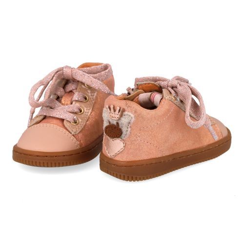 Babybotte sneakers roze Meisjes (roze sneakertje - 9023B066) - Junior Steps