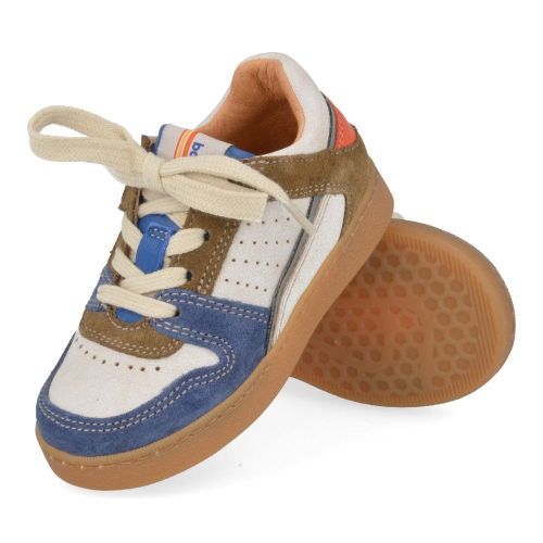 Babybotte sneakers wit Jongens (wit sneakertje - 7093B026) - Junior Steps