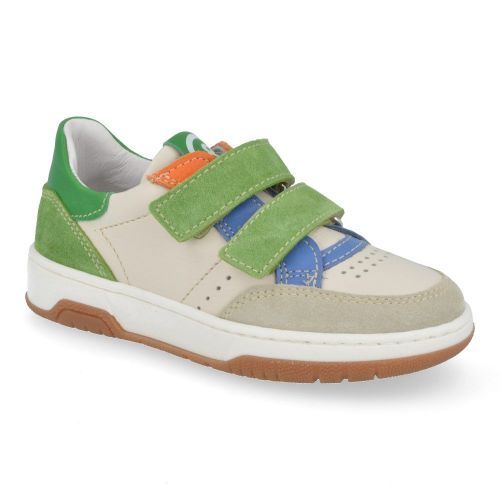 Bana&co sneakers groen Jongens ( - beige sneaker met velcrosluiting24132507) - Junior Steps