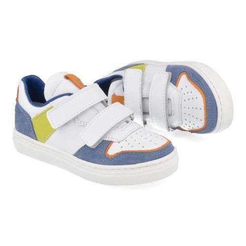 Bana&co sneakers blauw Jongens ( - blauw witte sneaker23132541) - Junior Steps