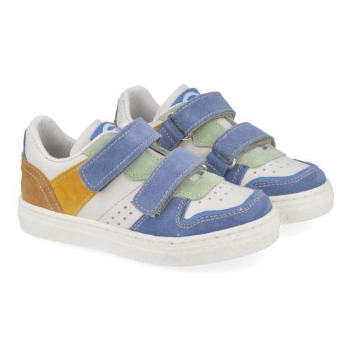 Bana&co sneakers blauw Jongens ( - blauwe sneaker met velcrosluiting24132511) - Junior Steps