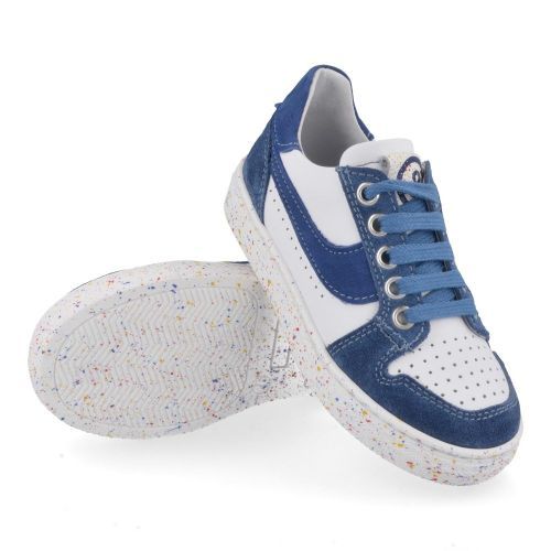 Bana&co sneakers blauw Jongens ( - blauwe sneaker 22132536) - Junior Steps