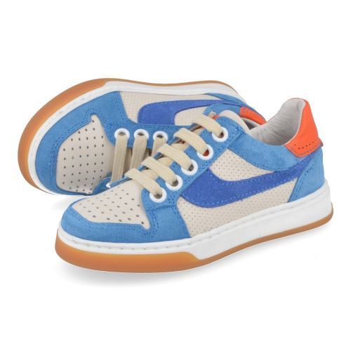 Bana&co sneakers blauw Jongens ( - blauwe sneaker24132501) - Junior Steps