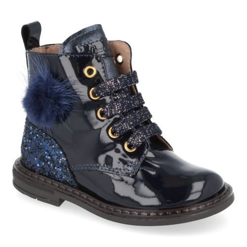 Bana&co Lace-up boots Blue Girls (23232010) - Junior Steps