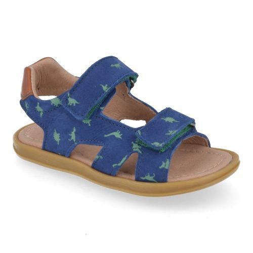 Bana&co sandalen blauw Jongens ( - blauwei sandaal met dinoprint22132726) - Junior Steps