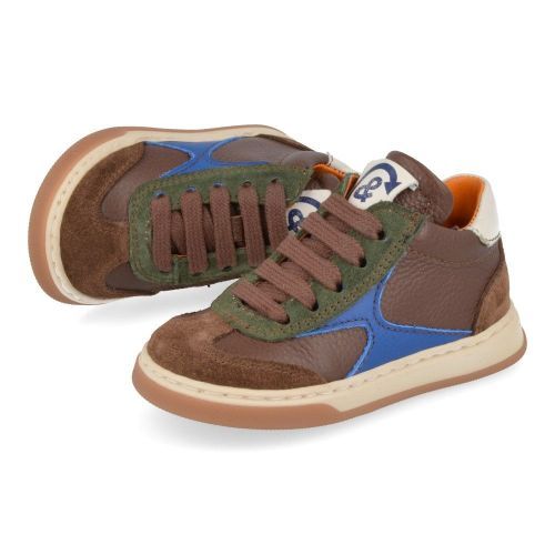 Bana&co sneakers bruin Jongens ( - bruine sneaker 24232515) - Junior Steps