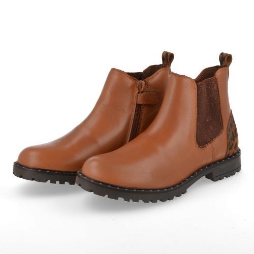 Bana&co Short boots cognac Girls (20234007) - Junior Steps