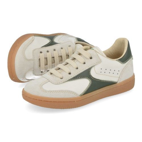 Bana&co sneakers ecru Jongens ( - ecru sneaker 25132515) - Junior Steps