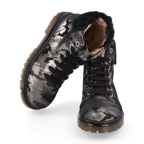 Bana&co Lace-up boots Black Girls (24845) - Junior Steps