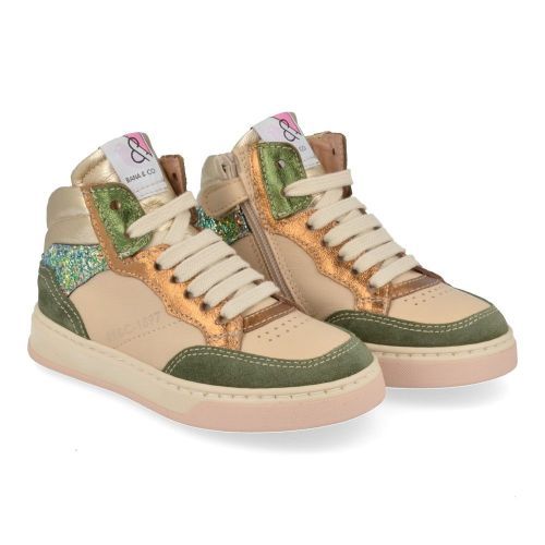 Bana&co Baskets Vert Filles (24232020) - Junior Steps