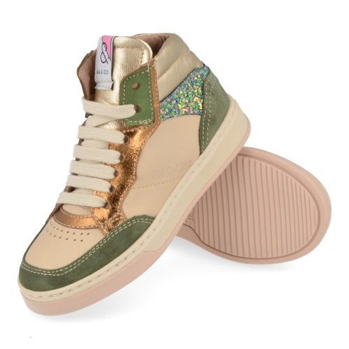 Bana&co Baskets Vert Filles (24232020) - Junior Steps