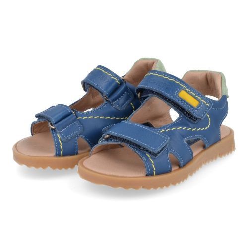 Bana&co sandalen blauw Jongens ( - jeansblauwe sandaal24132545) - Junior Steps