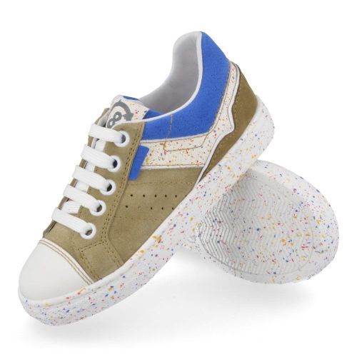 Bana&co sneakers kaki Jongens ( - kaki sneaker 22132505) - Junior Steps