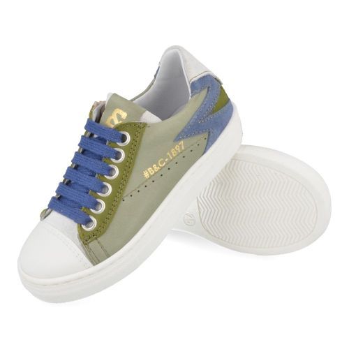 Bana&co sneakers kaki Jongens ( - kaki sneaker23132525) - Junior Steps
