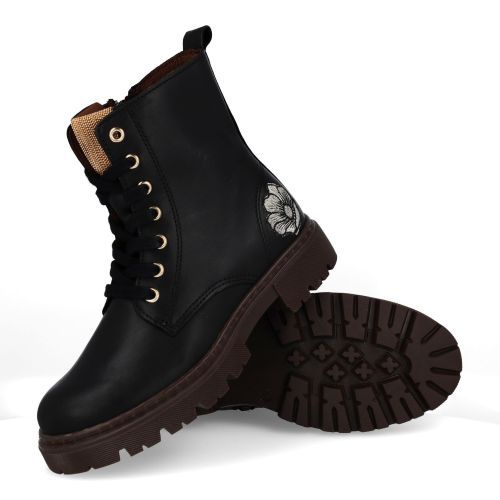 Bana&co Schnürstiefel Schwarz Mädchen (36234005) - Junior Steps