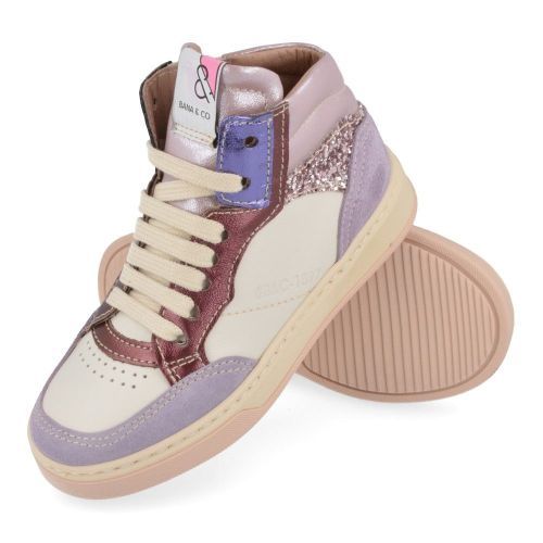 Bana&co Baskets lila Filles (24232020) - Junior Steps