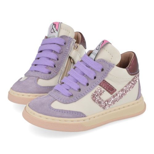 Bana&co Baskets lila Filles (24232026) - Junior Steps