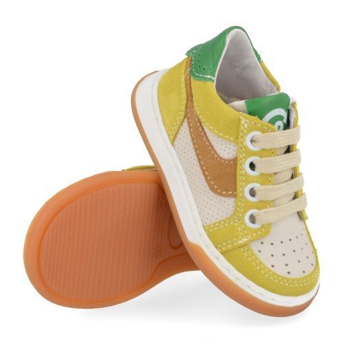 Bana&co sneakers oker Jongens ( - okerkleurige sneaker24132500) - Junior Steps