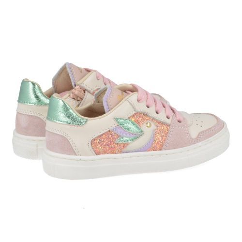 Bana&co sneakers roze Meisjes ( - roze combi sneaker met glitter25132005) - Junior Steps