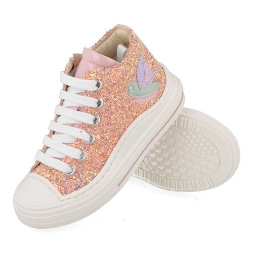 Bana&co Baskets rose Filles (25132000) - Junior Steps