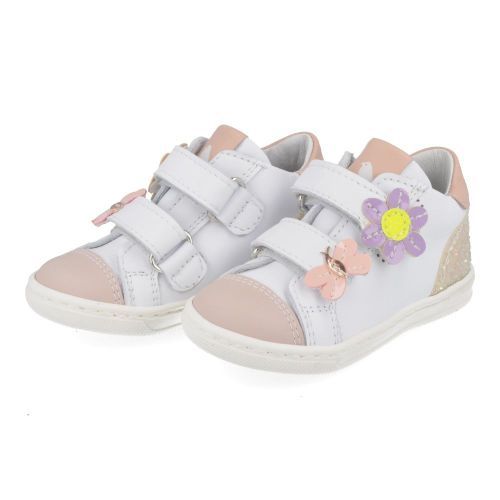 Bana&co sneakers roze Meisjes ( - roze sneaker met rubberen neus24132020) - Junior Steps