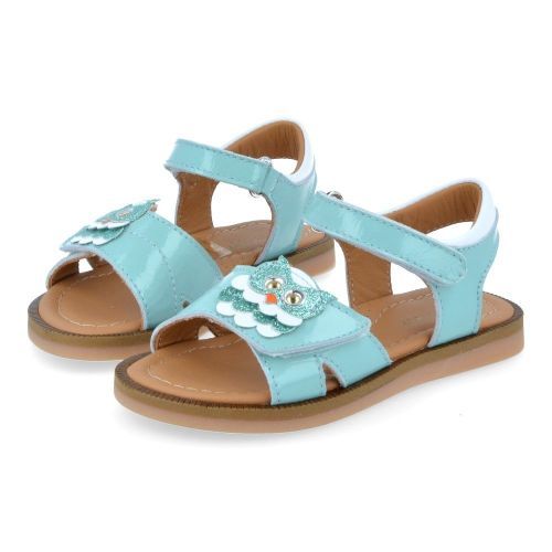 Bana&co sandalen mint Meisjes (sandalen mintgroen met uiltje - 26132120) - Junior Steps