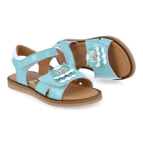 Bana&co sandalen mint Meisjes (sandalen mintgroen met uiltje - 26132120) - Junior Steps