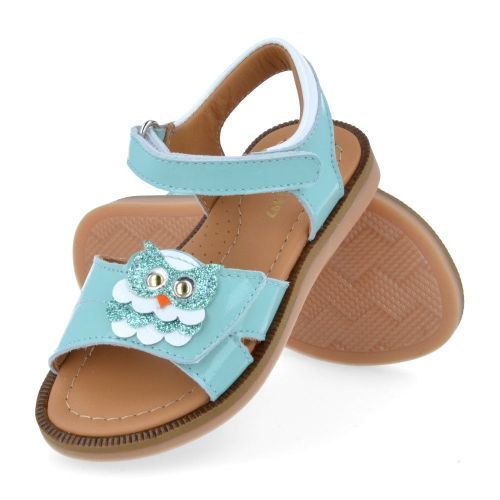 Bana&co sandalen mint Meisjes (sandalen mintgroen met uiltje - 26132120) - Junior Steps