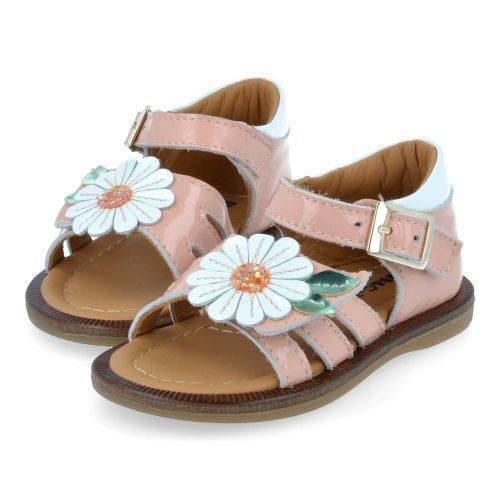 Bana&co sandalen roze Meisjes (sandalen roze  met bloem - 26132125) - Junior Steps