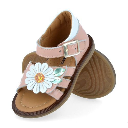 Bana&co sandalen roze Meisjes (sandalen roze  met bloem - 26132125) - Junior Steps